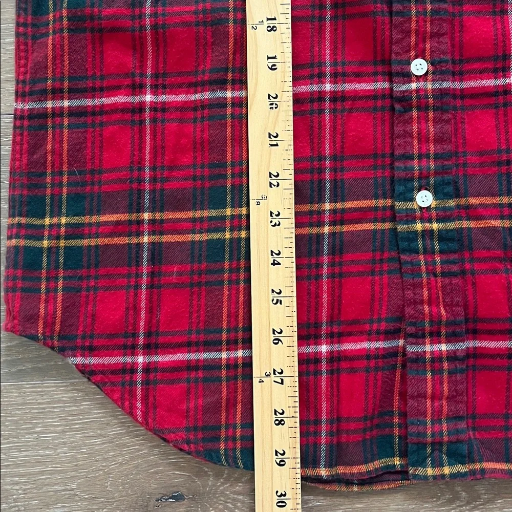 POLO Ralph Lauren Plaid Flannel Button Down size medium
